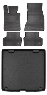 Obrázok produktu pre Gumové autokoberce SolidPRO + vaňa kufra pre: BMW rad 5 G31 2017-2023 kombi (Touring) 5 ks