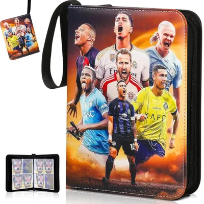 Produktbild von Fußball-Sammleralbum für 400 Karten mit Reißverschluss