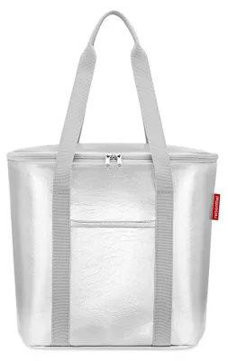 Produktbild von reisenthel Thermotasche Thermoshopper Silver Crackle silberfarben