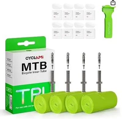 Produktbild von MTB-Reifen für Felgenbremsen, 26 Zoll, mit abnehmbarem Presta-Ventil