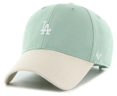Imagen del producto de Gorra ajustable de la marca 47 Brand, modelo BASE TT, del equipo Los Angeles Dodgers, color jade