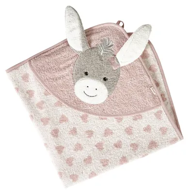 Produktbild von Sterntaler Motiv-Kapuzenbadetuch ESEL Emmi Girl