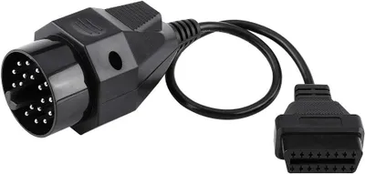 Produktbild von TBEST OBD1 OBD2 -Adapter, 20 Pin 16 Adapter -Diagnose -Erweiterungskabelverbindung OBDII -Plug -Scanner -Konverter Ersatz E36 E38 E39 E46 E53 x5 Z3