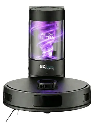 Obrázok produktu pre Robotický vysávač a mop s technológiou LIDAR a automatickou stanicou na vysypávanie EZIclean® AirFlow ULTRA