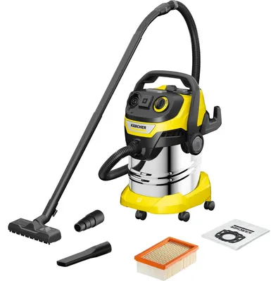 Immagine prodotto di Kärcher WD 5 PS V-25/5/22 Nero, acciaio inox, giallo 25 L 1100 W