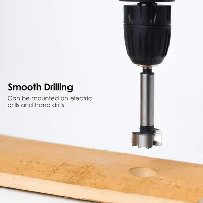 Forstnerbohrer 15mm für Holz - Präzisionsbohrer mit runder Schaft