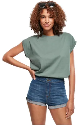 Zdjęcie produktu dla Urban Classics, damska koszulka, model "Ladies Extended Shoulder Tee", koszulka z podwyższoną linią ramion