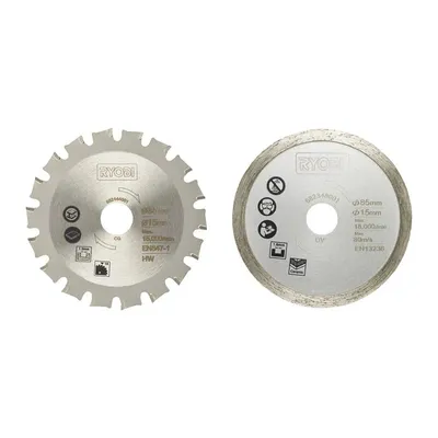 Image de Lame de scie Ryobi RAKMMS02K (2 pièces)