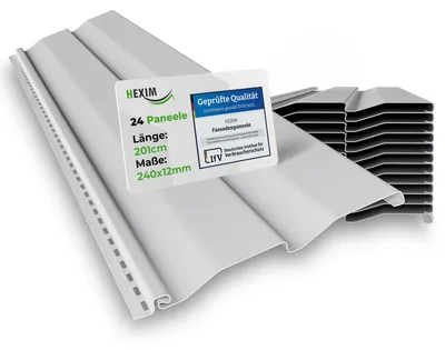 Zdjęcie produktu dla HEXIM - Okładzina elewacyjna, panele elewacyjne, elewacja zewnętrzna, odporne na warunki atmosferyczne, odporne na promieniowanie UV, PVC-U