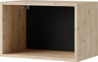 Obrázek produktu pro Police na knihy Amanda 50cm jednoduchá závěsná police Police do obývacího pokoje Police 50x30x32 (dub Artisan)