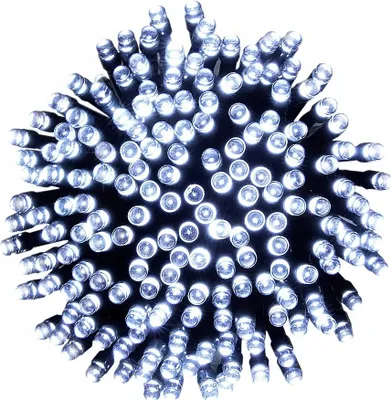 Produktbild von Weihnachtsbaumlaternen 300 Led Kaltweiss 21M 8 Modi Wasserdicht Verlängerungskabel