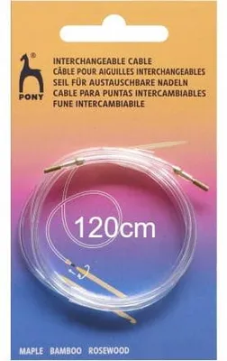 Image de Câble de remplacement pour aiguilles Pony 120 cm