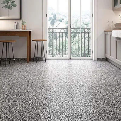 Obrázek produktu pro CASA39 Dlaždice s granitovým vzhledem, černé, 60 x 60 cm, Casalgrande Padana Terrazzo
