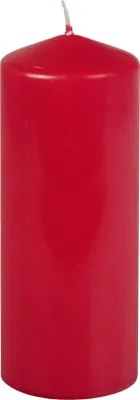 Produktbild von Stumpenkerze Ø 69 mm · 180 mm rubin