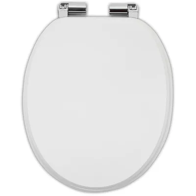 Produktbild von WC Sitz MDF Toilettensitz Softclose Absenkautomatik Universal 200 kg Wieß