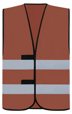 Imagen del producto de Korntex - Chaleco de alta visibilidad "Functional Dortmund" unisex para hombre/mujer, modelo LT5870 (talla XXL), color burdeos