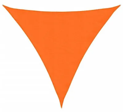Produktbild von Schattentuch - Dreieckiges Schattentuch - 3x3x3 m - Wasserabweisendes Oxford-Tuch - UV-Schutz - Orange