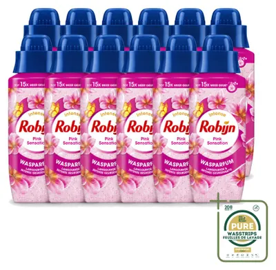 Obrázok produktu pre 12 kusov aviváže Robijn Intense Pink Sensation – 342 ml – balenie