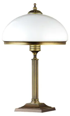 Zdjęcie produktu dla Lampa stołowa ZEUS mosiądz 2xE14x15W metal wym:50x30x30cm IP20 Jupiter