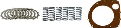 Immagine prodotto di Set frizione per Suzuki GSX 750 L, anni di produzione 1980-1981: dischi frizione, molle frizione e guarnizione del coperchio frizione di Pamoto - Nuovo
