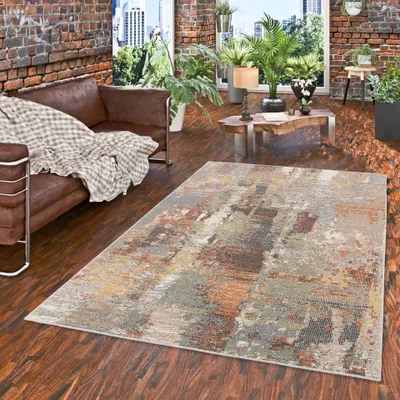 Produktbild von In- und Outdoor Designer Teppich Lagos Natur Verlauf, Größe:120x170 cm