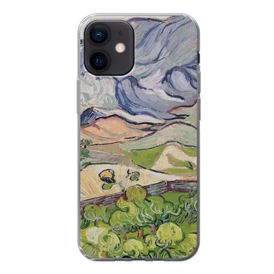 Produktbild von MuchoWow® Handyhülle Schutzhülle Hülle für iPhone 12 Die Alpen - Vincent van Gogh Silikon Softcase Handy Hülle - Schutzhülle