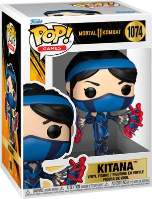 Image de Figurine articulée Kitana de Mortal Kombat 11, 18 cm, à collectionner