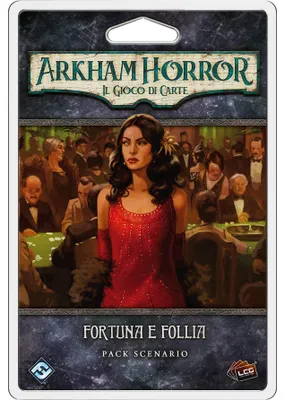 Productafbeelding van Asmodee - Arkham Horror kaartspel: Geluk en waanzin - Kaartspeluitbreiding