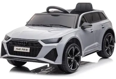 Produktbild von Audi RS6 - Kinder Elektroauto - 12V - mit Fernbedienung - Grau