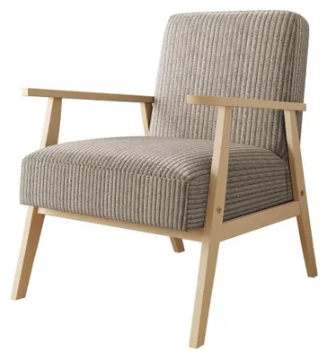 Produktbild von MIRJAN24 Sessel Runoya Cord, Wohnzimmersessel vom Hersteller, Vintage Relaxsessel, Polstersessel (Farbe: Poso 02)