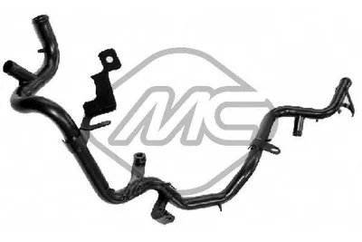 Produktbild von Metalcaucho 03168 Kühlmittelrohrleitung Kühlerschlauch für VW SHARAN (7M8, 7M9, 7M6) für SEAT Alhambra (7V8, 7V9) für FORD GALAXY (WGR)