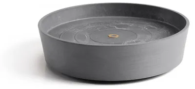 Immagine prodotto di Sottovaso Ecopots con ruote 40 per vasi da fiori - L 34,1 cm x P 34,1 cm x A 9 cm - Per interni ed esterni
