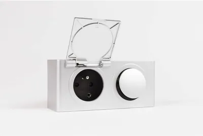 Produktbild von Beaux Lunel Kombibox Steckdose und Schalter