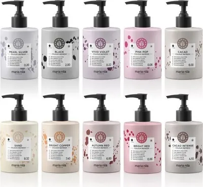 Produktbild von Maria Nila Colour Refresh nährende Maske mit Farbpigmenten Pfirsich 300 ml
