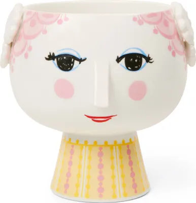 Image de Bjørn Wiinblad - Jardinière Eva avec pied 15,5 cm, rose