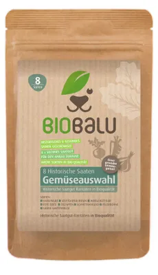 Produktbild von Gemüseauswahl 8 Alte Sorten Set |  Gemüsesamen-Sets von Biobalu
