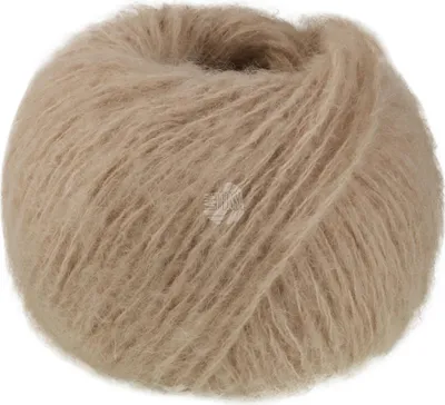 A single ball of yarn.