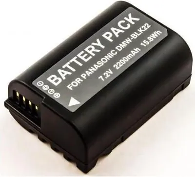 Produktbild von Akku für Panasonic Lumix GH5S Li-Ion 7,2 Volt 2000 mAh schwarz