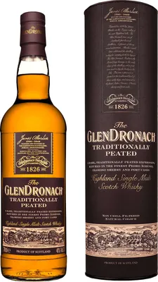 Produktbild von GlenDronach Traditionally Peated + Box 700ml 48% Vol.