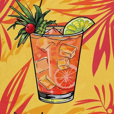 Produktbild von OUTDOOR DEKOSTOFFE OXFORD - Motiv Cocktail | DX8488
