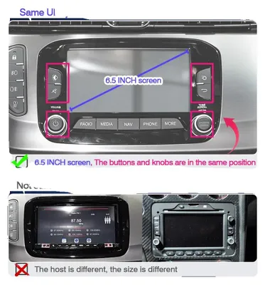 Immagine prodotto di Modulo CarPlay wireless, compatibile con Android Auto, navigatore GPS, Giulietta 2014-19