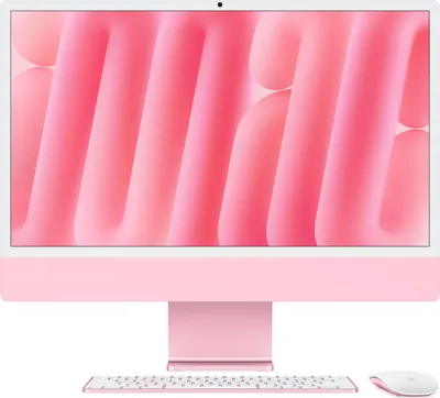 Immagine prodotto di Apple iMac Apple M M4 59,7 cm (23,5") 4480 x 2520 pixel PC All-in-One 16 GB 256 GB SSD macOS Sequoia Wi-Fi 6E (802.11ax) Rosa
