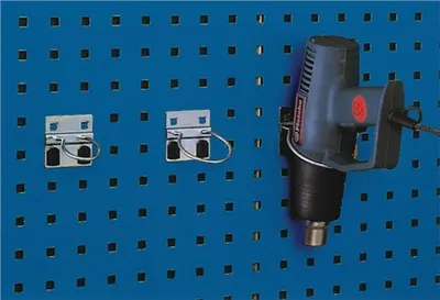 Immagine prodotto di Supporto rotondo D.80mm zincato per piastre forate 5pz/bottiglia BOTT