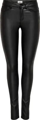 Produktbild von ONLY Beschichtete Skinny Fit Jeans PolyurethanKunstleder Hose Mid Rise Pants ONLANNE Größe: XS / 30L