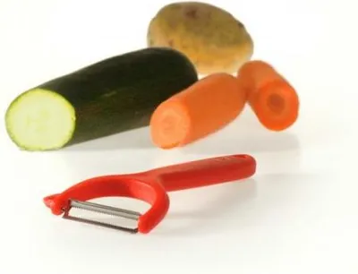 Obrázek produktu pro Škrabka na zeleninu GSD s oboustranně vroubkovaným ostřím