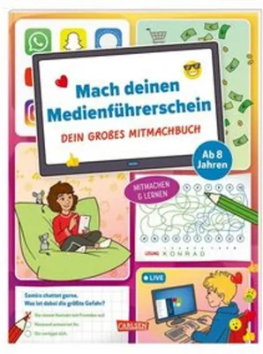 Immagine prodotto di Mach deinen Medienführerschein: Dein großes Mitmachbuch