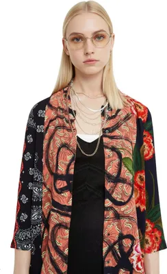Immagine prodotto di Desigual Jenica Maglietta da donna in viscosa colorata XXL