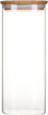 Produktbild von Aufbewahrungsbehälter Quadrat 2,2 l – Bambus – Pebbly