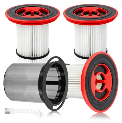 4er-Set waschbare Filter für Bosch Serie 7 Staubsauger