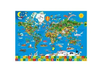 Immagine prodotto di Mappa interattiva «La tua Terra colorata»